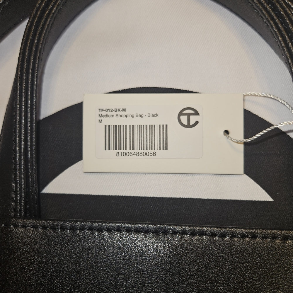 Medium  Telfar Shopping Bag - Black - Picture 9 of 16